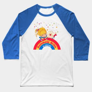 Vintage Blondine Rainbow Brite Baseball T-Shirt